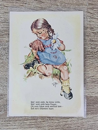 Vintage german postcard - vintage,