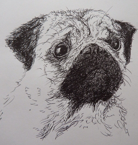 Original black pen - , &
