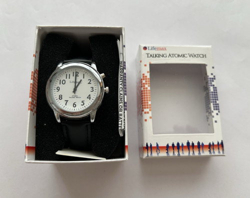 Lifemax talking atomic watch - lifemax,