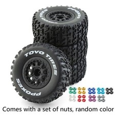 4PCS Wheel Rim and Tires 12mm