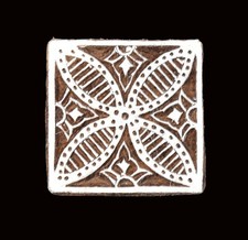 Indian Wood Printing Block -