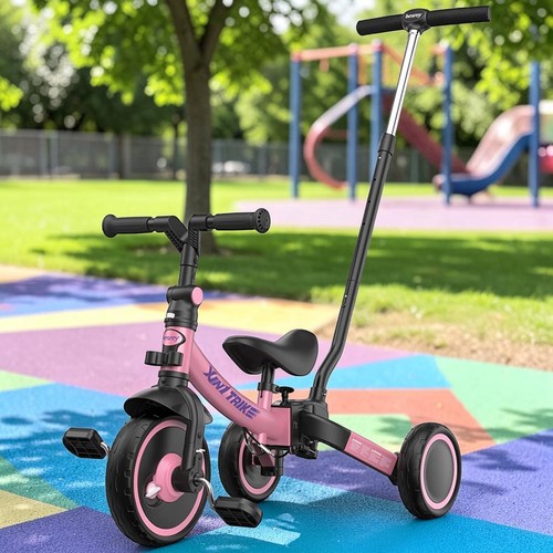 Pink kids tricycle besrey - pink,