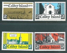 CALDEY ISLAND 1979 mint stamp SET
