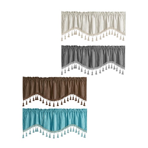 Valance curtain washable - valance,