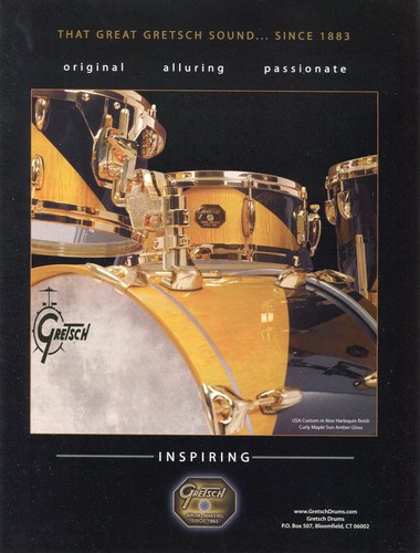 2009 print gretsch usa - print, ad