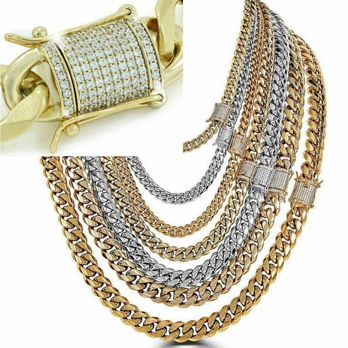 Miami cuban link chain 1ct - miami, w.
