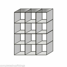 NewToughen Glass Cube Display