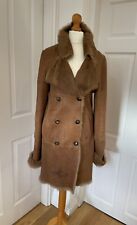 Genuine rabbit skin Size 38 (M) Brown, fir coat Jacket, Ladies, Women’s (Tania)