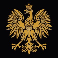 Gold Polish Eagle Symbol Coat
