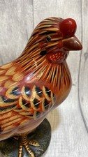 Vintage Pottery Hen Chicken