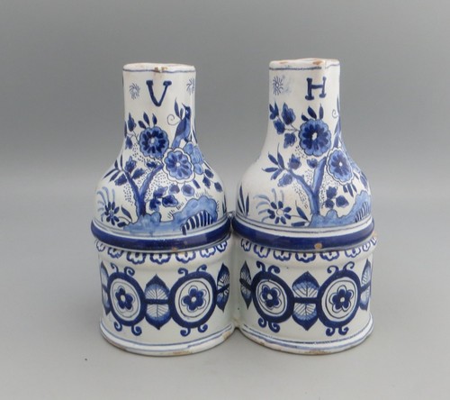 Antique dutch delft tin glazed - antique,
