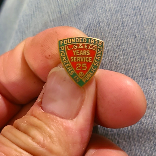 Co 25 years service - e., co.