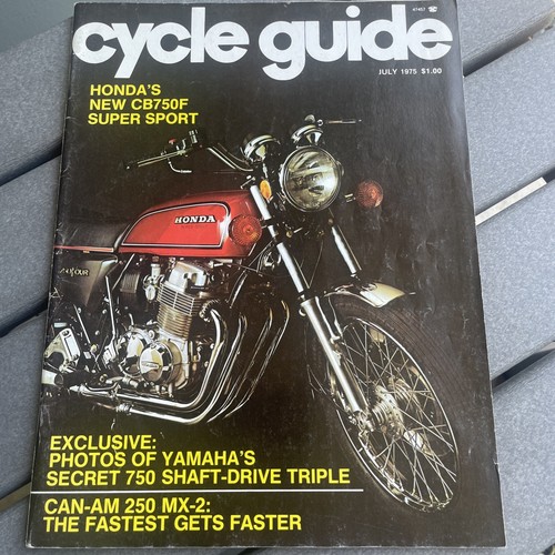 Cycle guide july 1975 honda - guide,