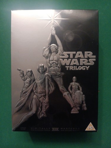 Star wars trilogy dvd box - box, set