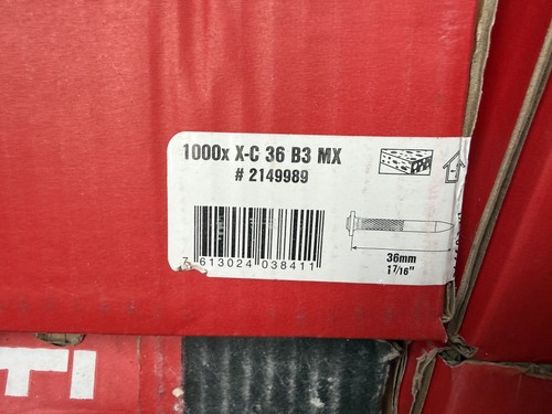 Hilti bx3 36mm nails - 36mm, 36