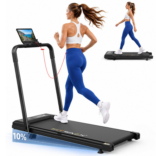 Walking pad treadmill - 6-in-1,