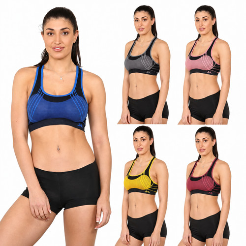 Ladies padded sports bra - ladies,