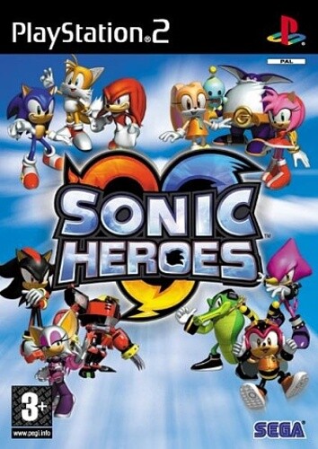 Sonic heroes pegi - (ps2),