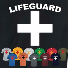 Guard Beach Costume Life Mens