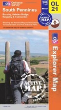 South Pennines (OS Explorer Map Active):... by Ordnance Survey Sheet map, folded