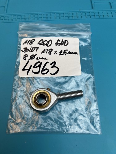 8x25mm rod end - rod, joint