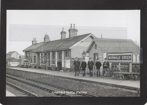 Wormald green railway - wormald, station