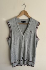 Fred Perry Knitted Grey