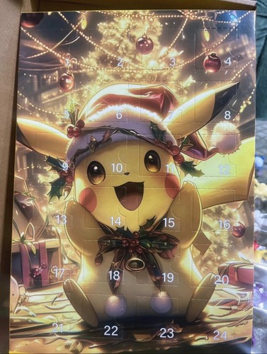 Pokémon christmas advent - pokémon,