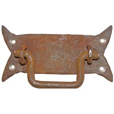 Cast iron carrying handle
