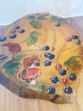 hand painted acrylic wood