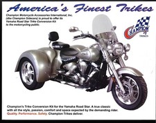 Yamaha Road Star Trike Kit c2008-09 USA Market Single Sheet Sales Brochure