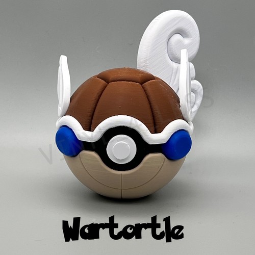 Wartortle 0008 pokeball - wartortle,