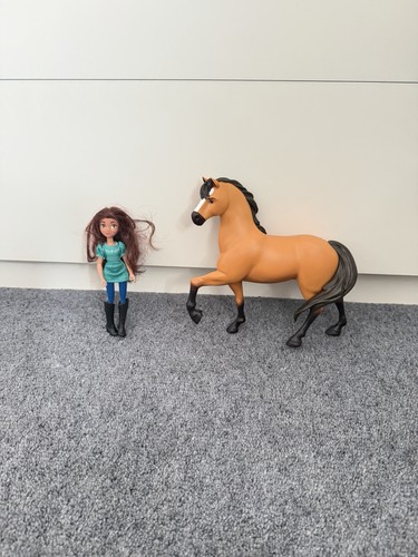Spirit horse doll and horse