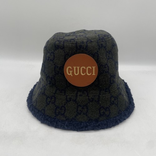 Gucci shearling bucket hat - shearling,