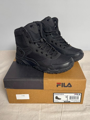 Fila chastizer black - black, leather