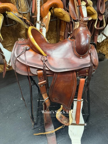 Circle ranch saddle - -,