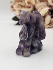 Chevron Amethyst Gargoyle