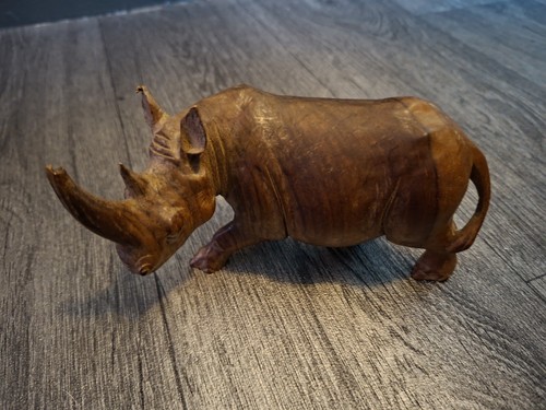 Wooden rhino from - rhino,