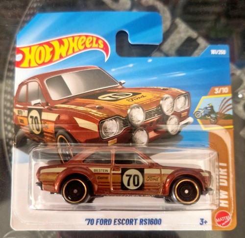 Hot wheels ford escort - escort, rs1600