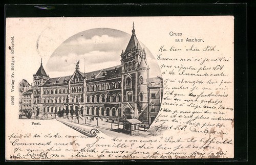 Aachen post office building - aachen,,