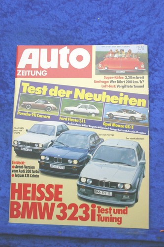 Car magazine bmw 323i - car,