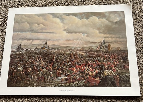 The battle culloden - culloden, (1746)