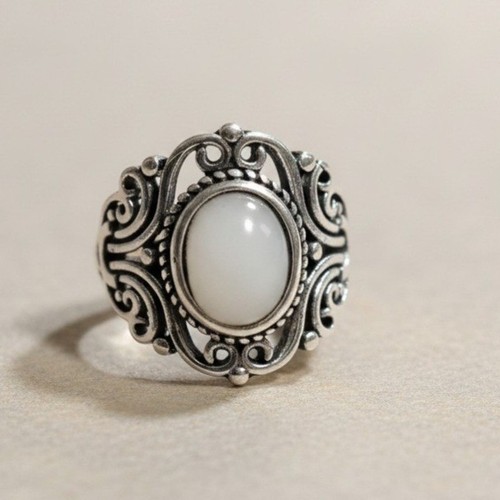 Sterling silver moonstone boho - sterling,