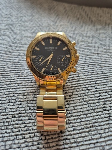Gianni ricci mens gold - ricci,