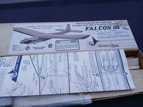 Carl goldberg falcon - goldberg,