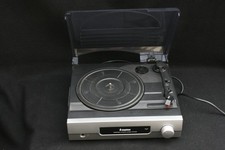 Record Player Steepletone Turntable Built In Speakers Stereo Sound System ST918