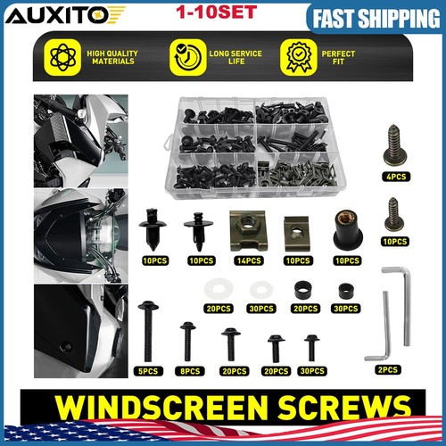 Anodized fairing bolts kit - anodized,