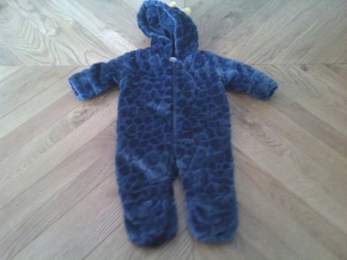 Navy dinosaur fleece - f&f,