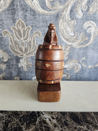 Vintage erotic wooden barrel - erotic, 'barrel