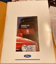 Ford RS Sales Brochure Escort
